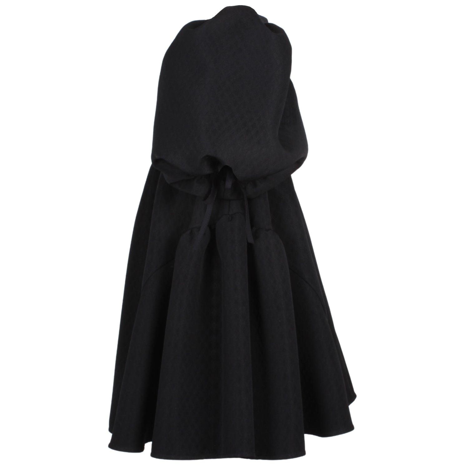 Beautiful Dress Black Quilted Jacquard 6YRS SAMPLE