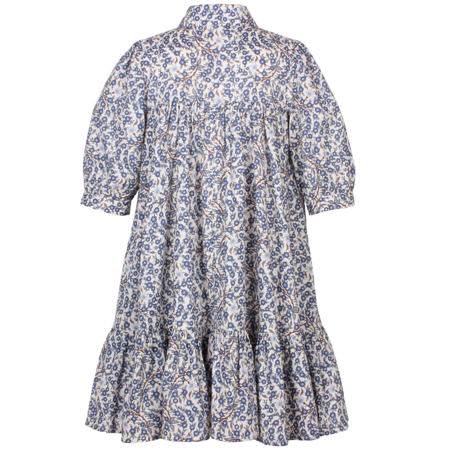 Abbey Dress Ditsy Blue Flower 6YRS SAMPLE