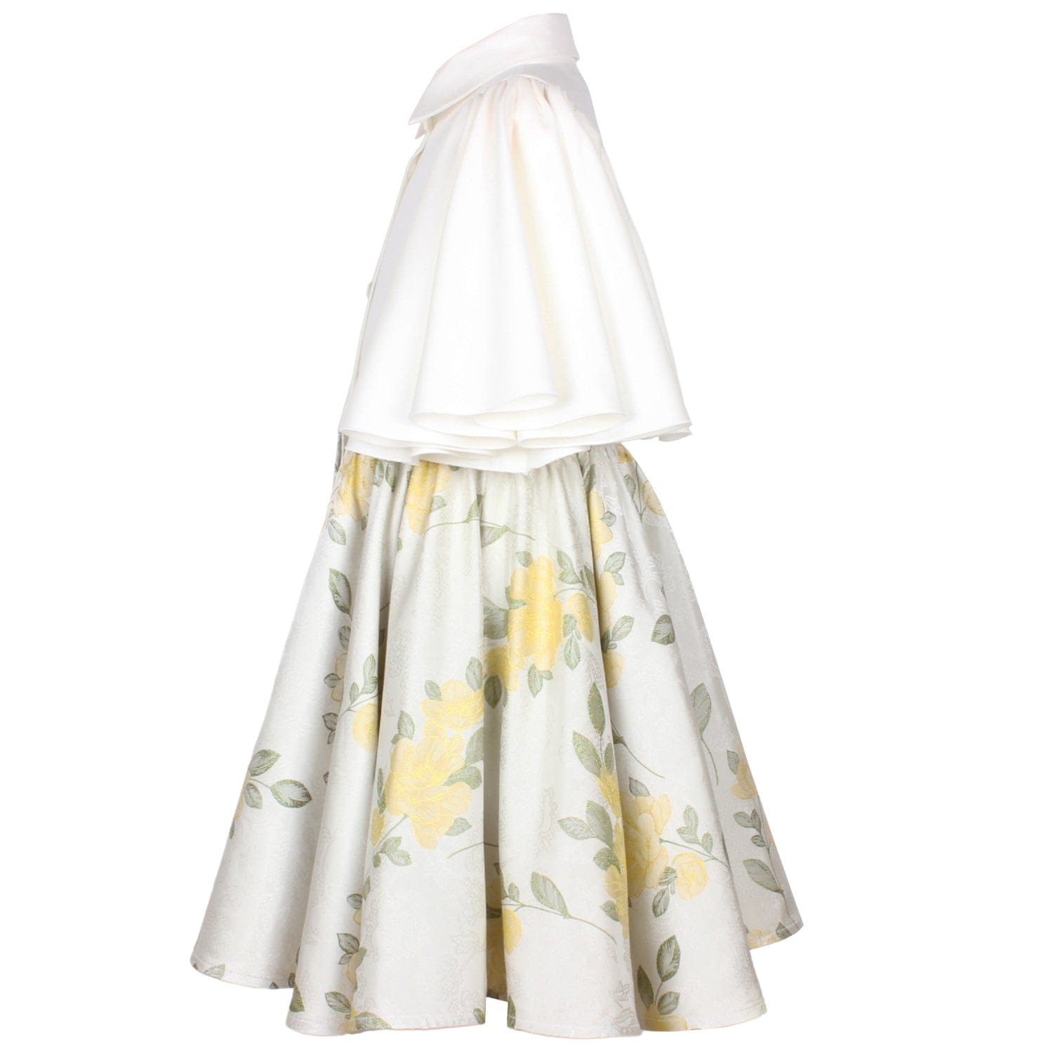 Admiral Dress Springtime Floral Jacquard
