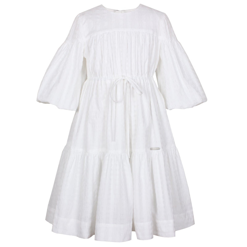 Angelina Dress White Squares 6YRS SAMPLE