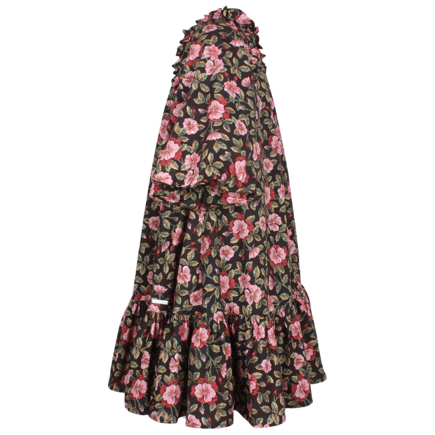 Biscuit Dress Red Liberty Flower 6YRS SAMPLE