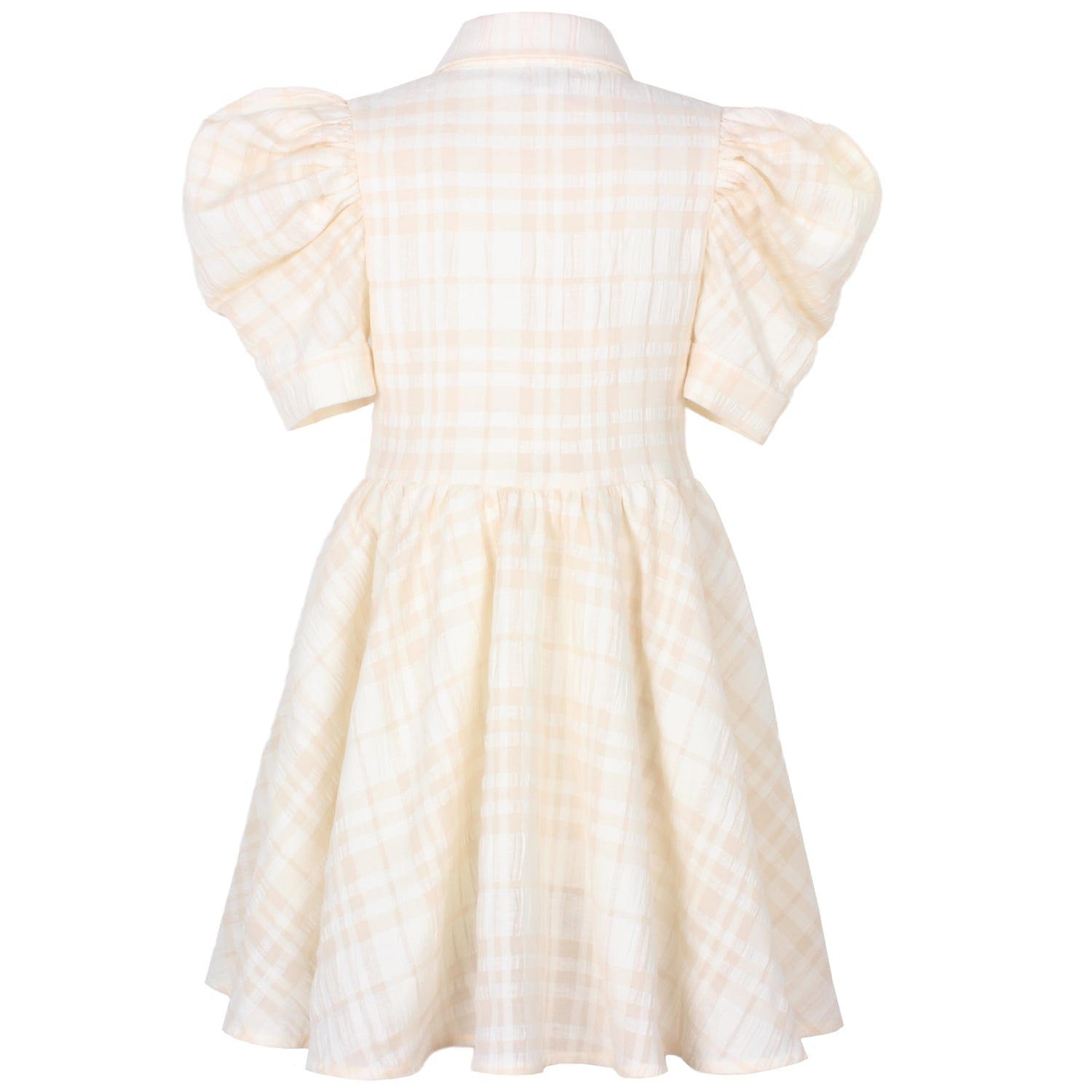 Carousel Dress Creme Stripe