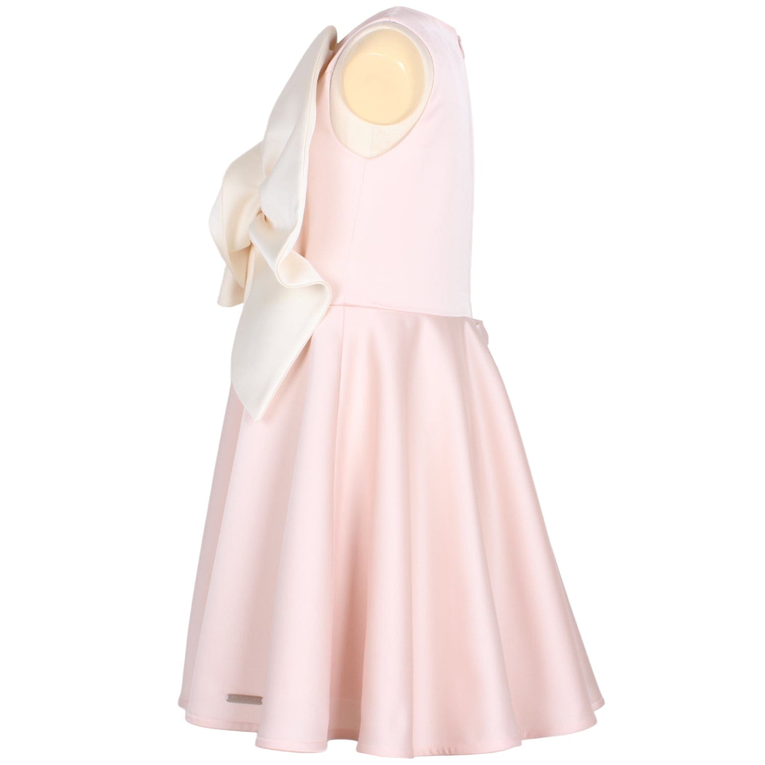 Dazzling Dress Pink Satin