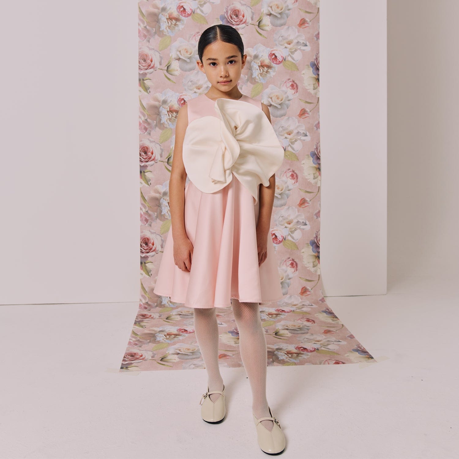 Dazzling Dress Pink Satin