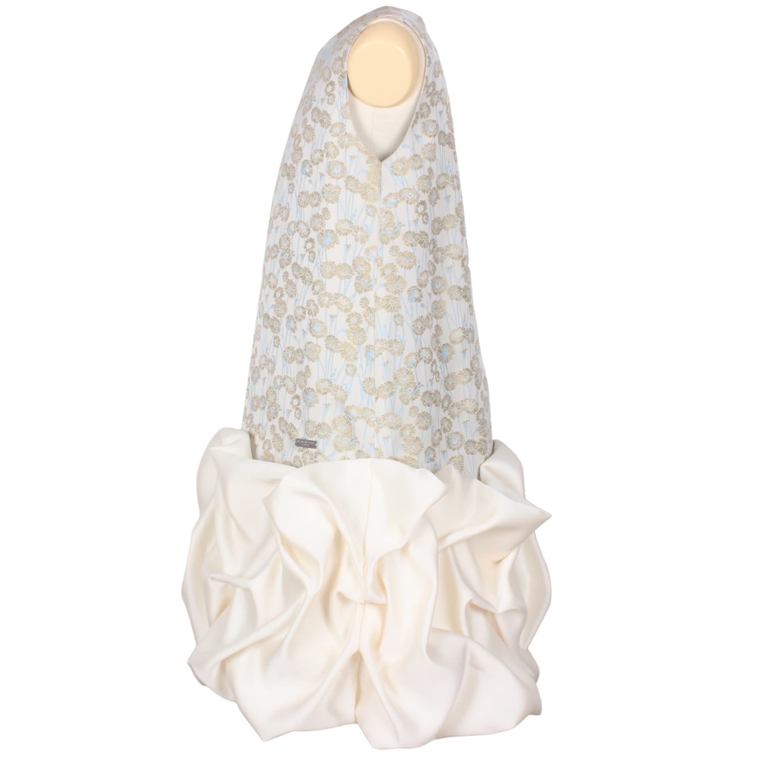 Dream Woven Dress Golden Daisy Jacquard