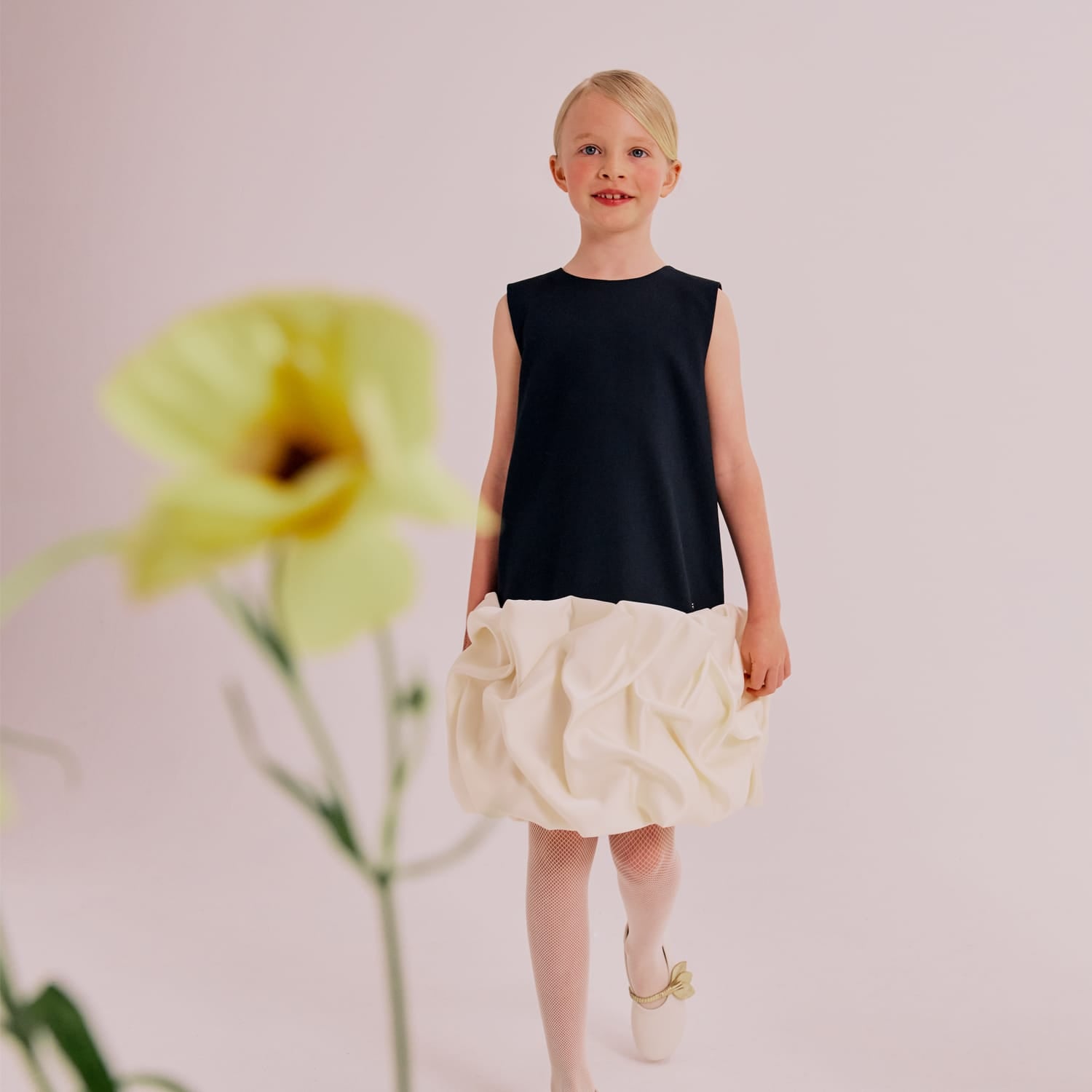 Dream Woven Dress Black