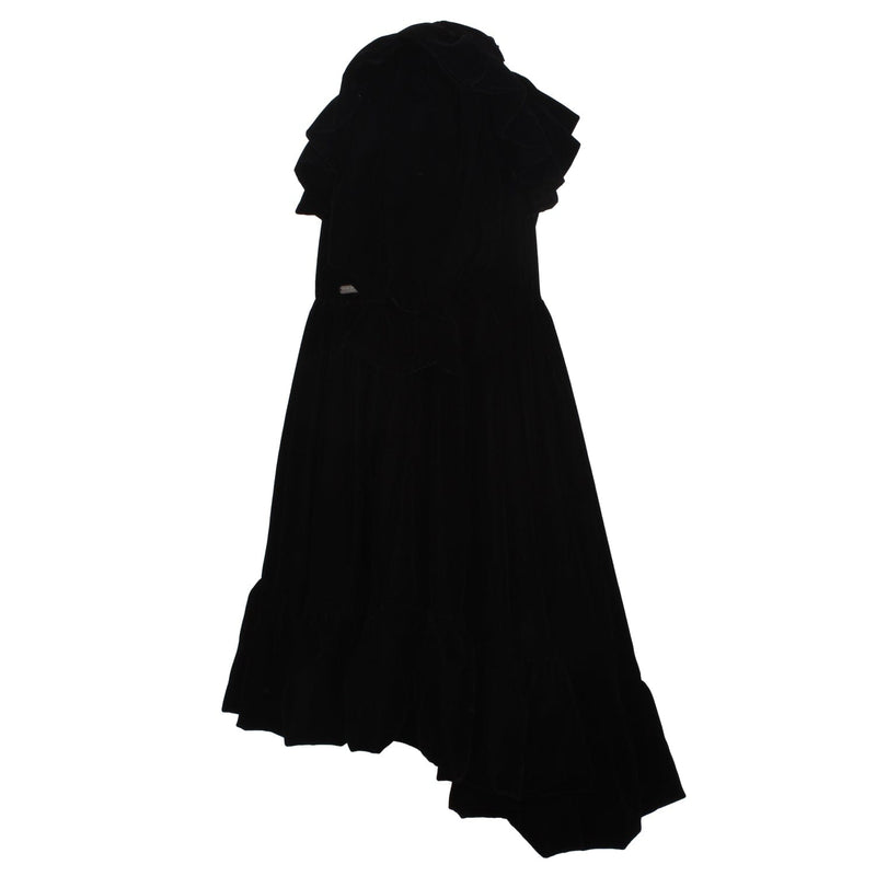 Drizzle Dress Black Velvet