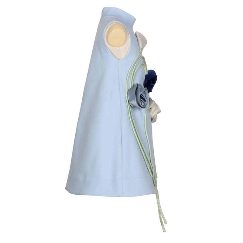 Flora Dress Light Blue