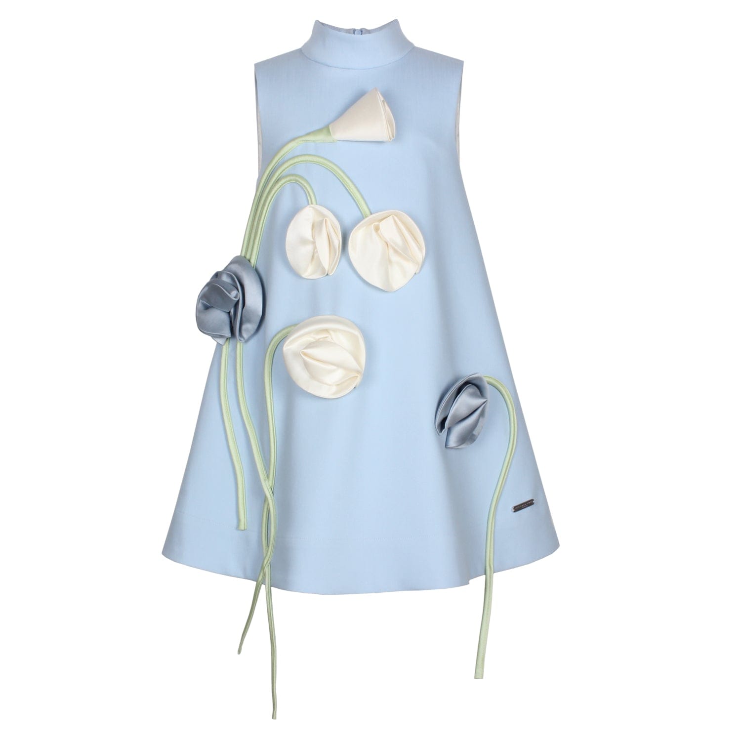 Flora Dress Light Blue