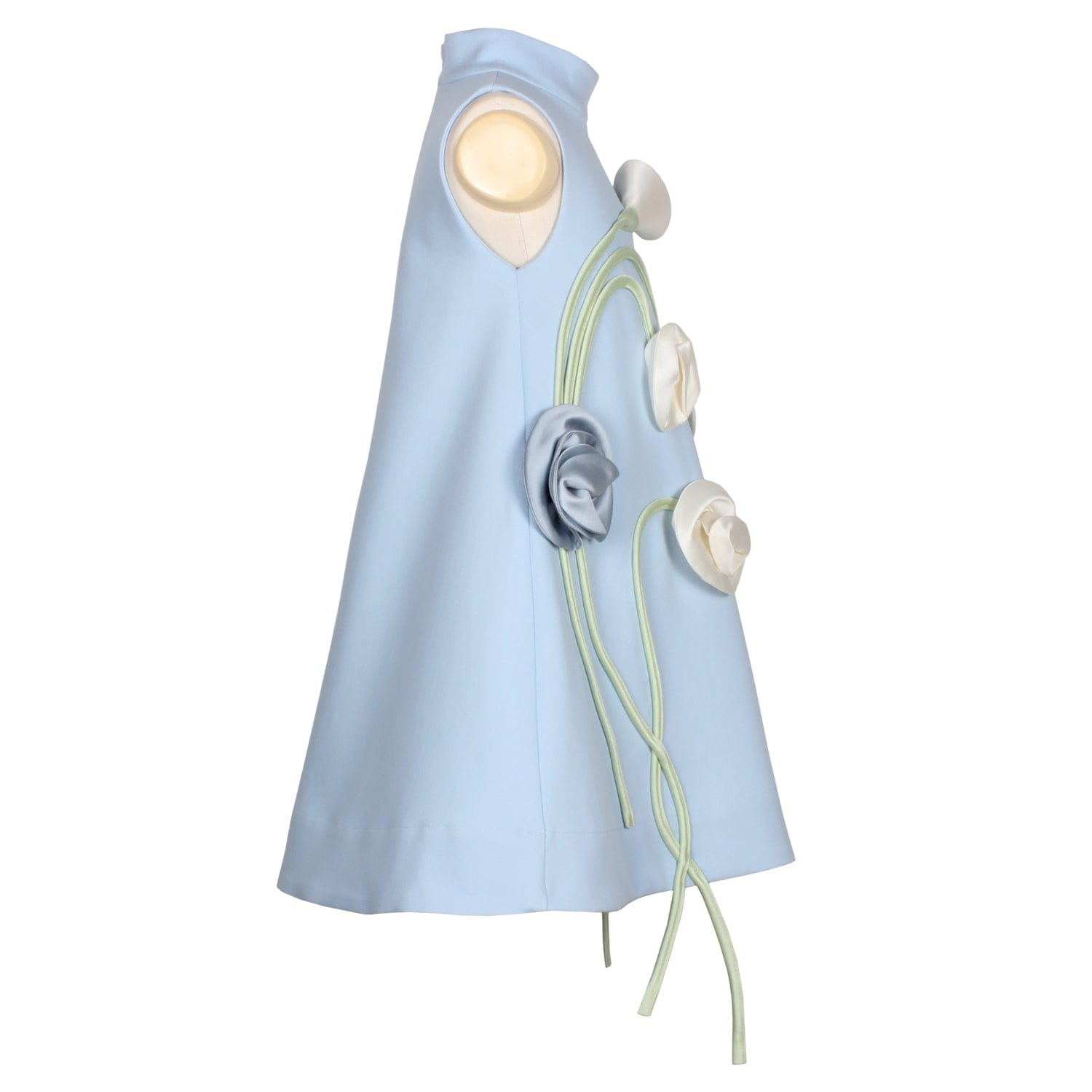 Flora Dress Light Blue