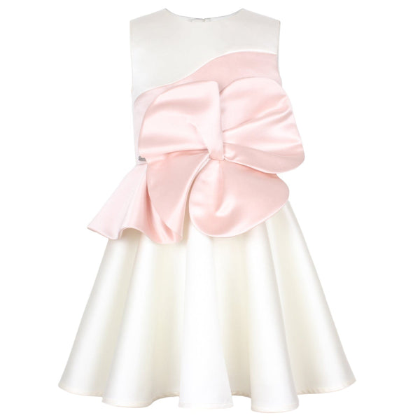 Florette Dress Soft Pink Satin