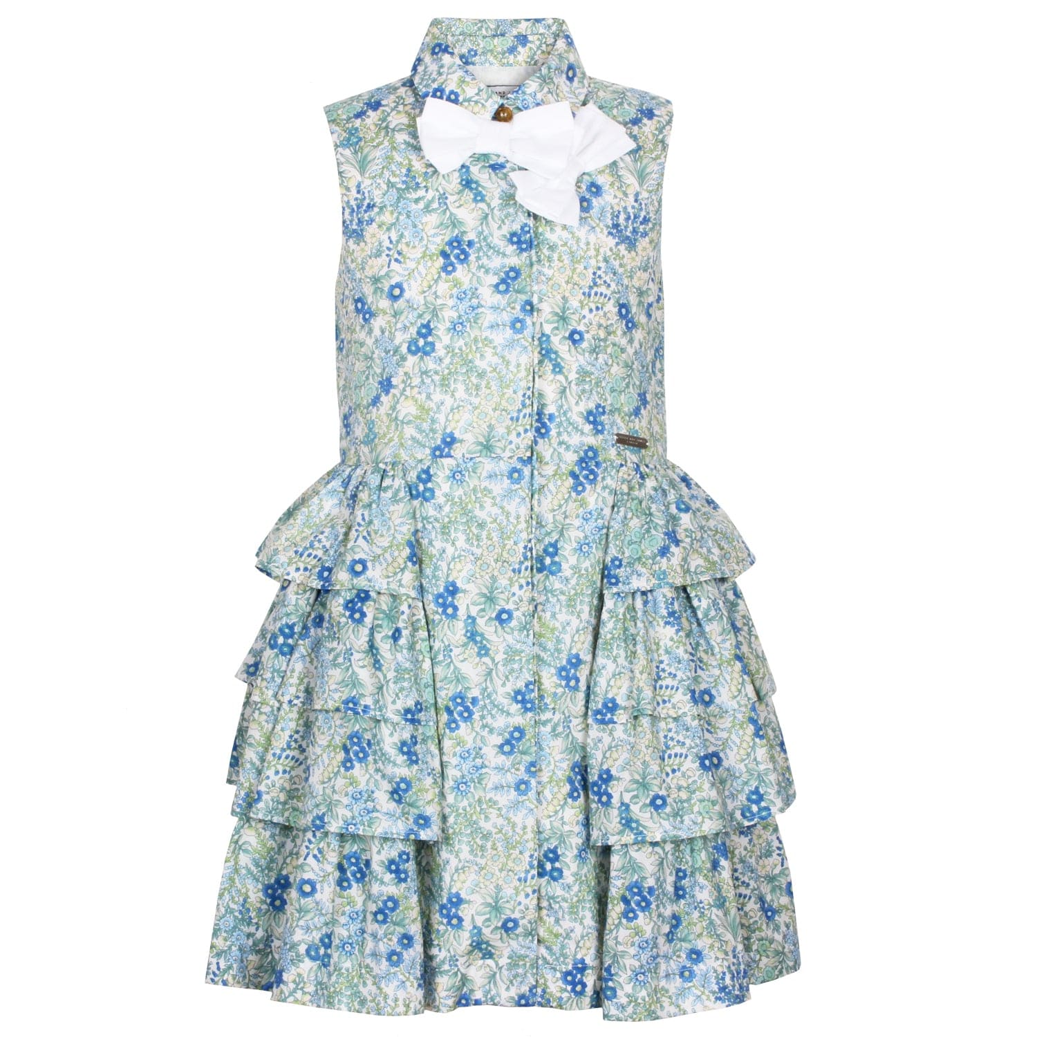Frilly Roma Dress Botanical Garden
