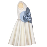 From Bud To Bloom Dress Cream Satin