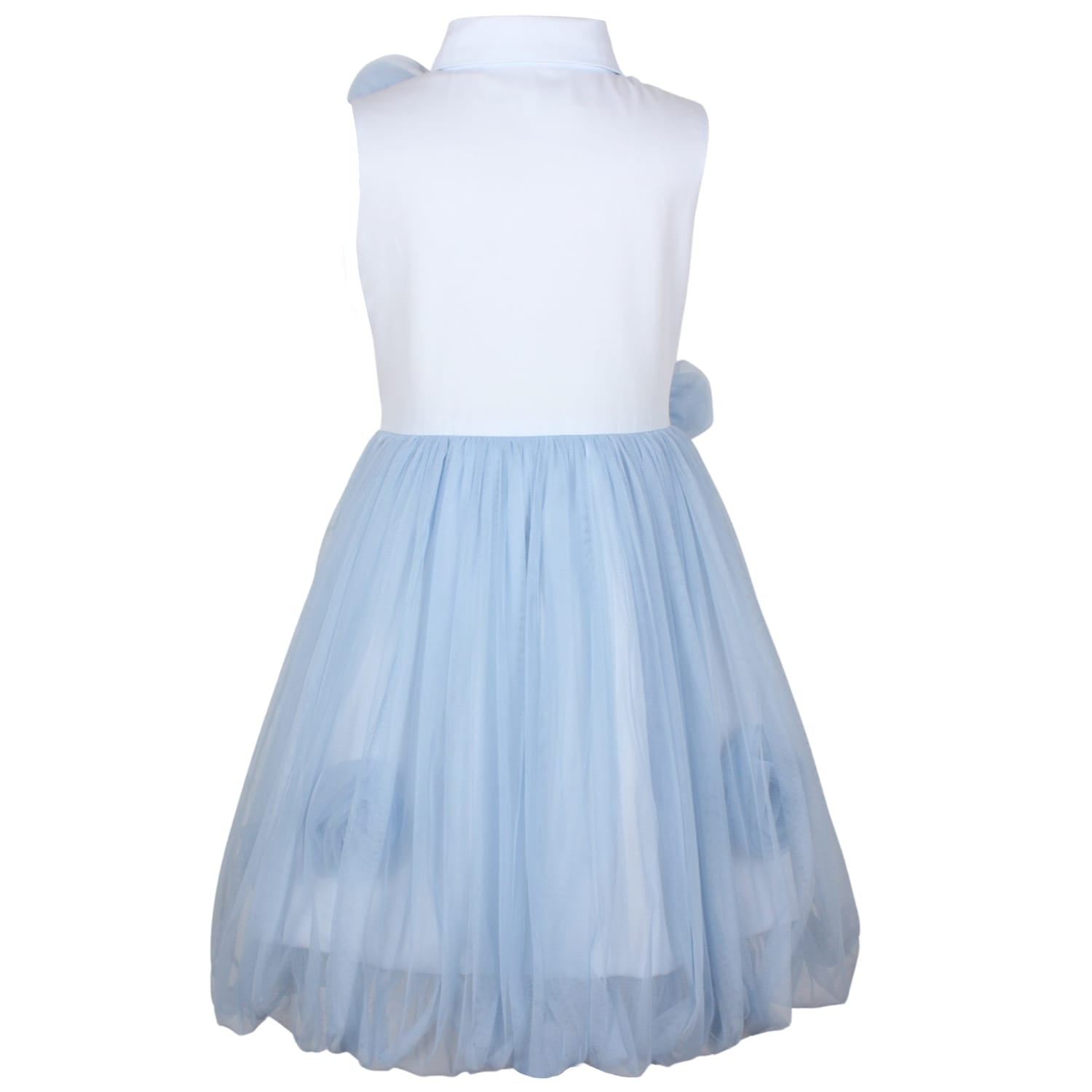 Ivy Veil Dress Pale Blue