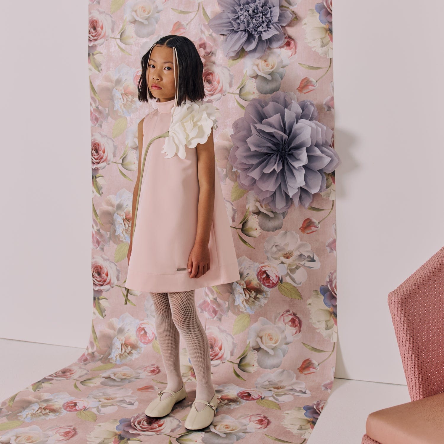 Kiss Me Over The Garden Fence Dress Black