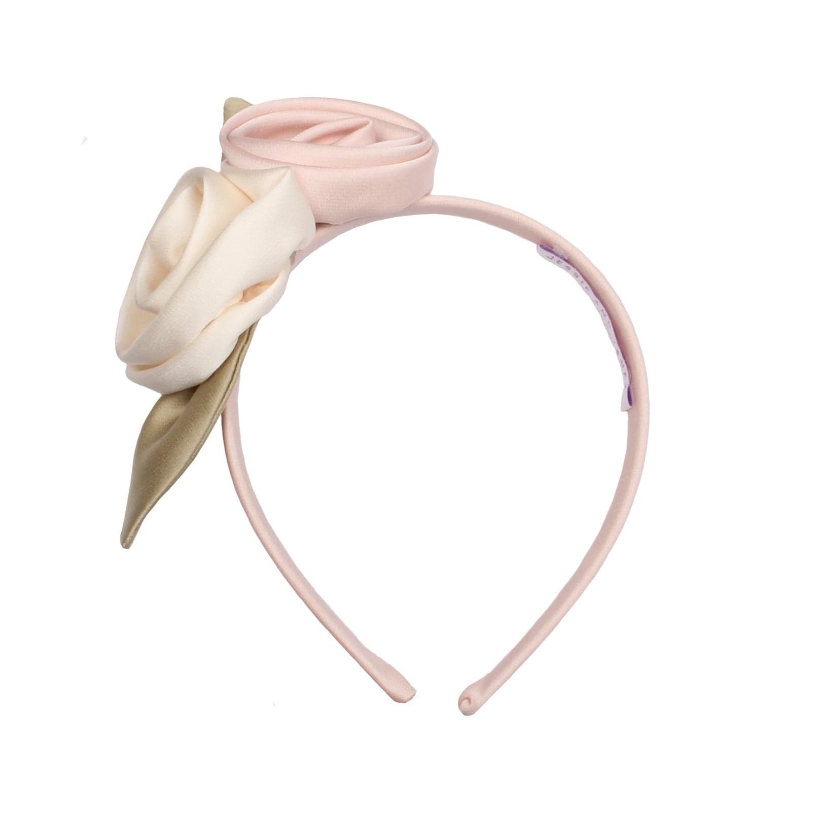 Midsommer Headband Pink Satin
