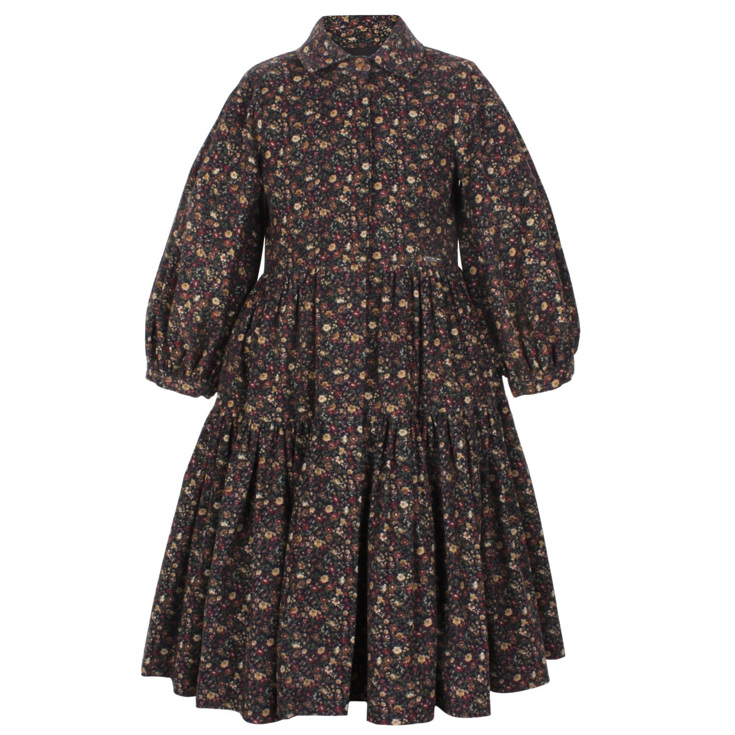 Mila Shirt Dress Autumn Flower Cord
