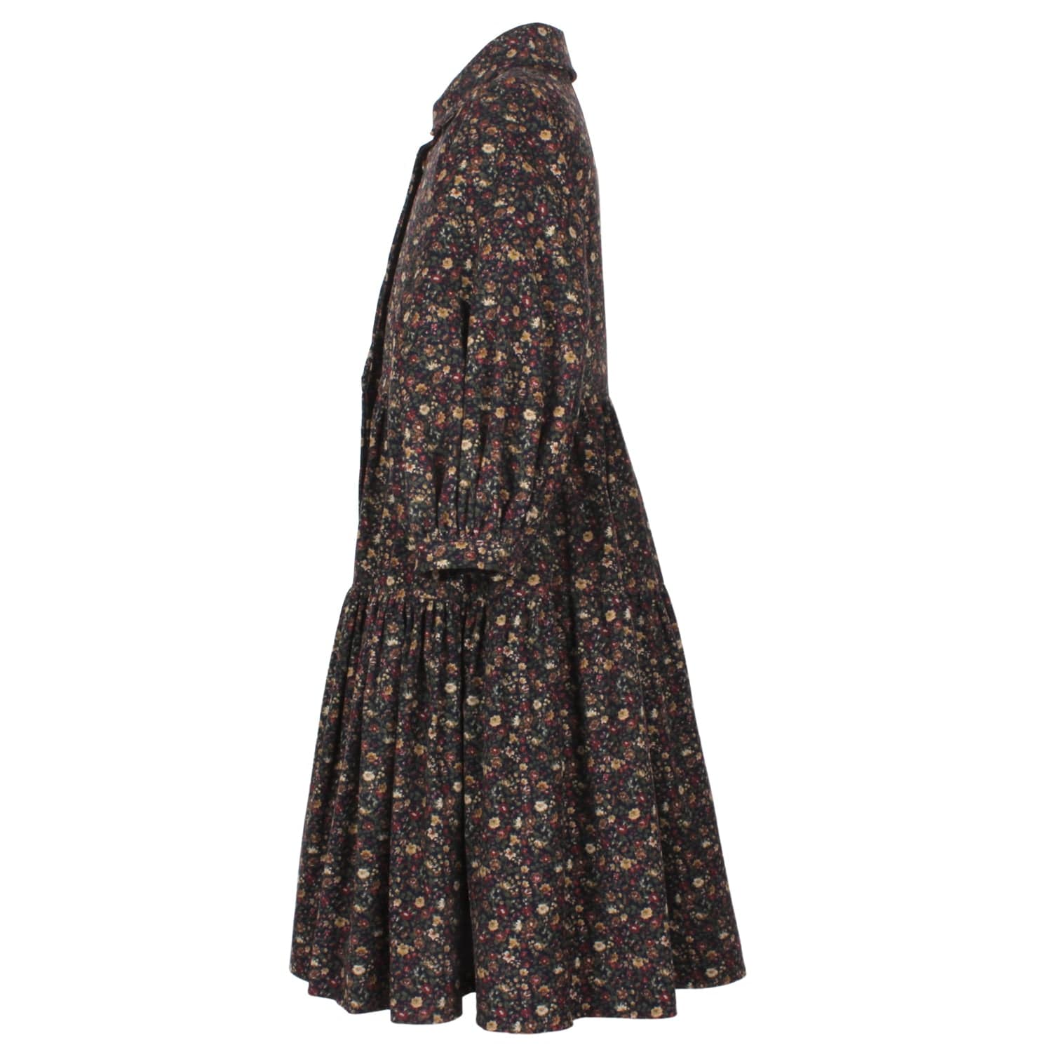 Mila Shirt Dress Autumn Flower Cord