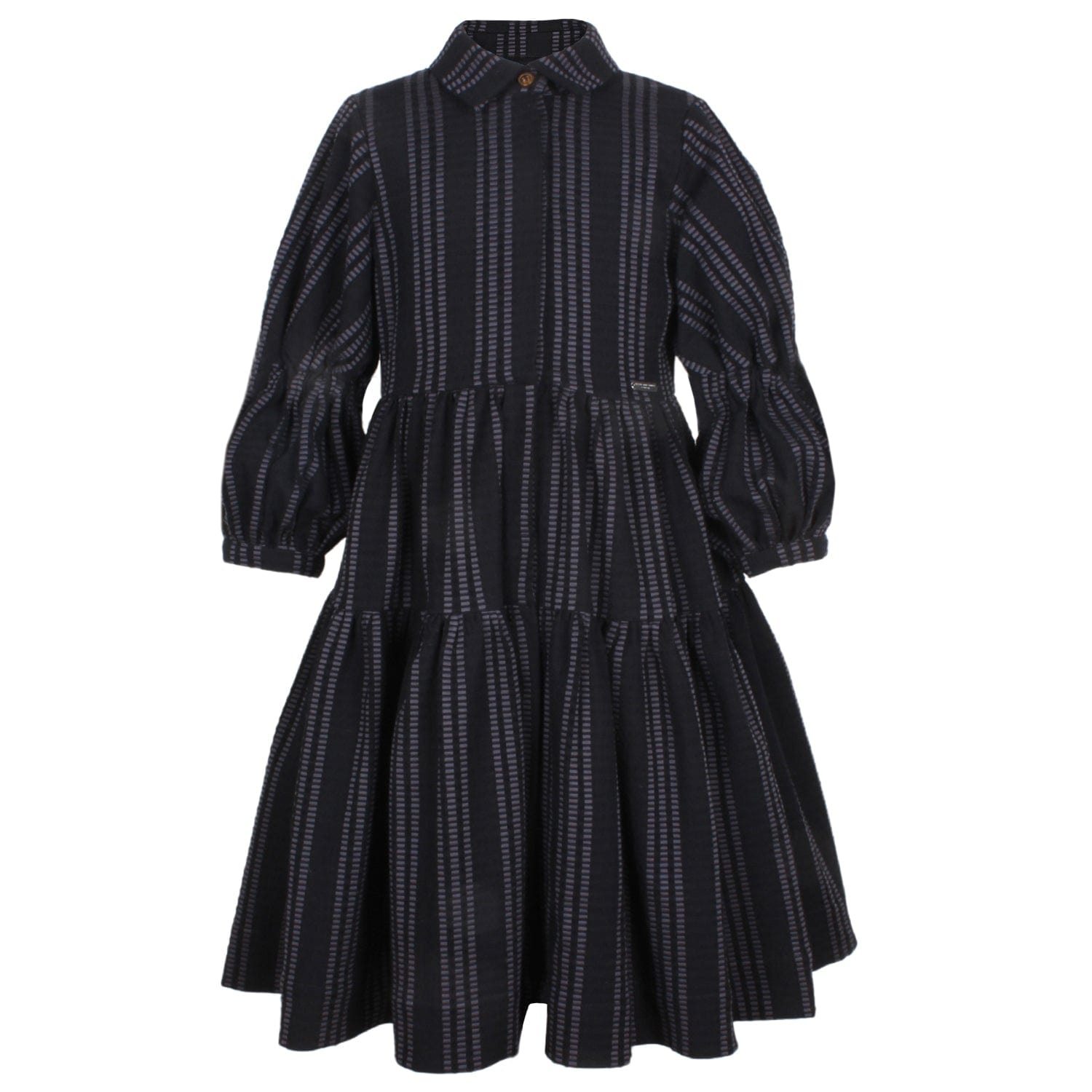 Mila Shirt Dress Navy Stripe