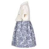 Once In A Blue Moon Blue Rose Jacquard
