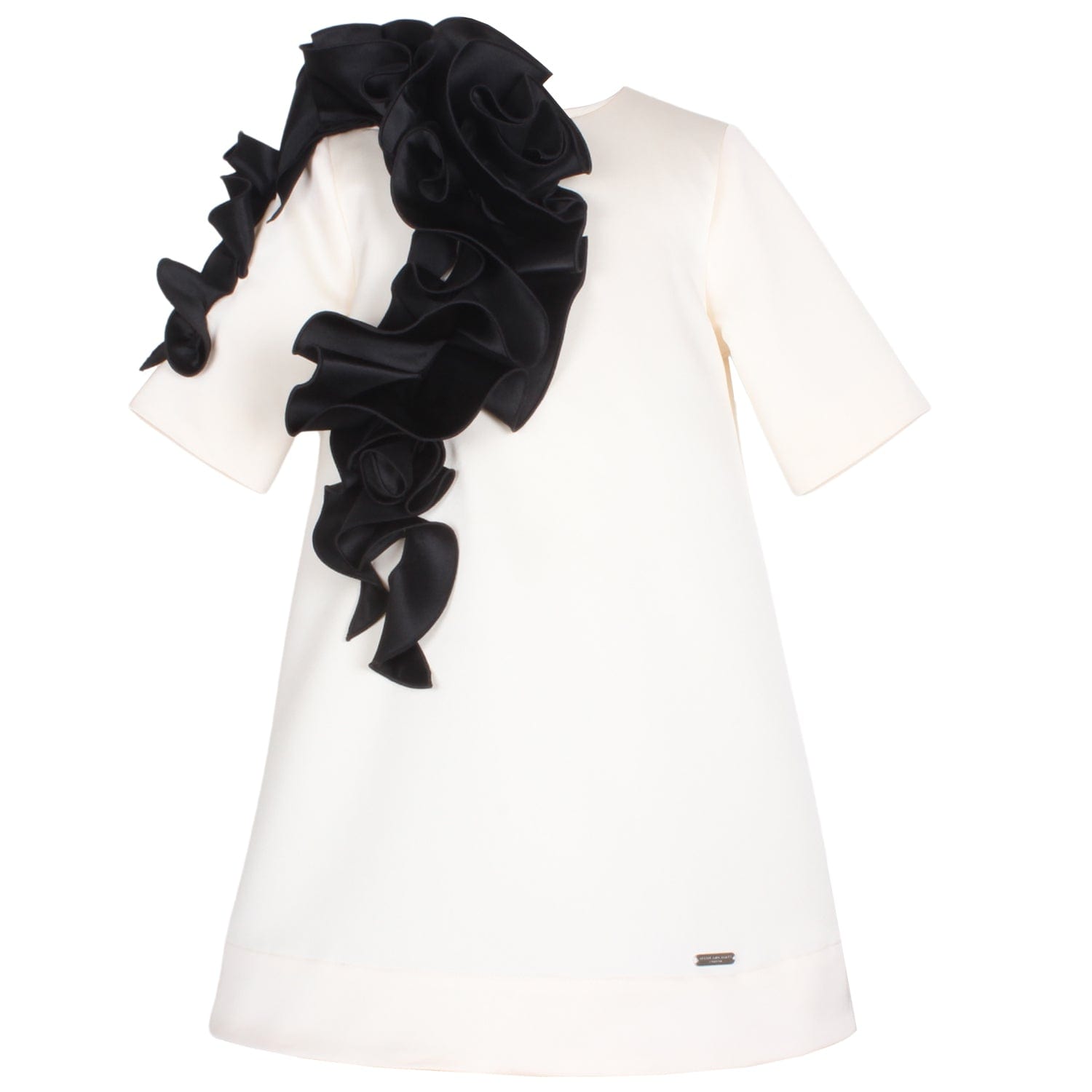 Orchard Dress Creme Satin