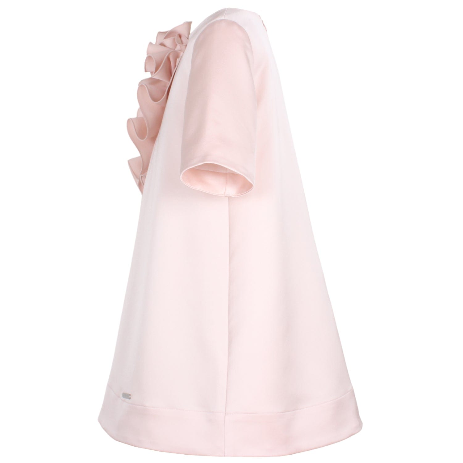 Orchard Dress Pink Satin