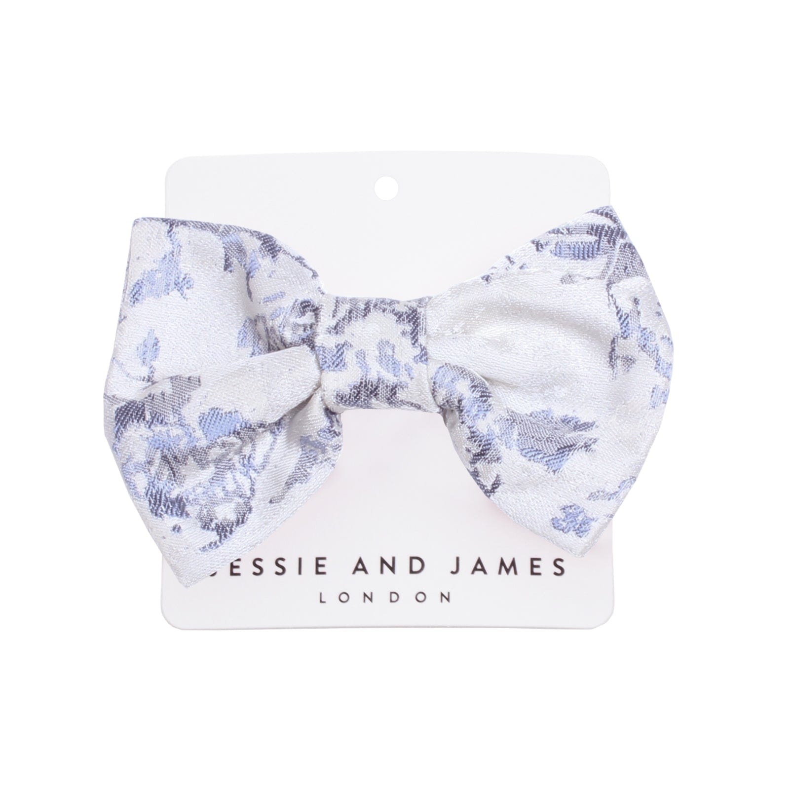 Origami Hair Clip Abstract Jacquard