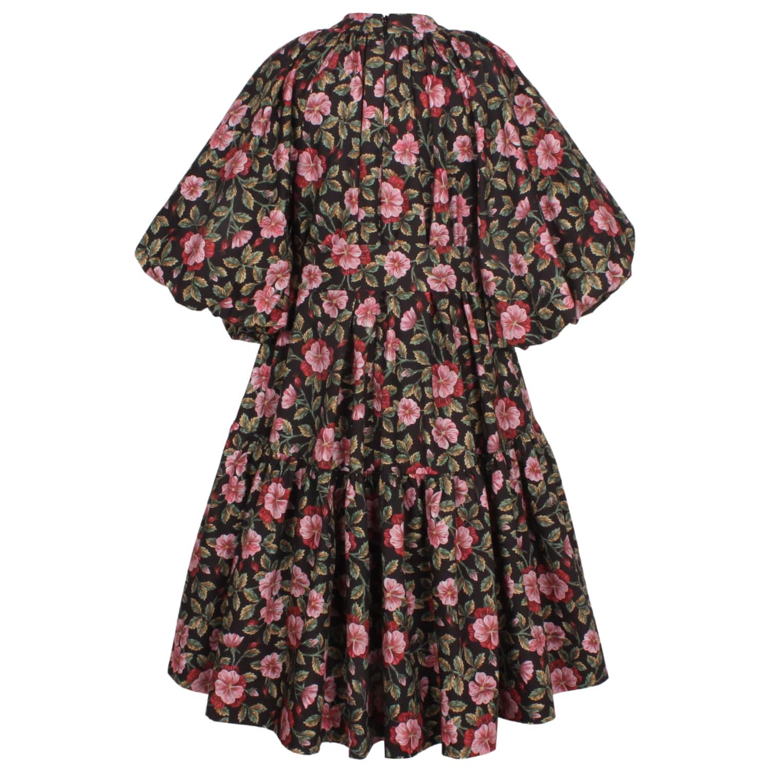 Periwinkle Dress Red Liberty Flower