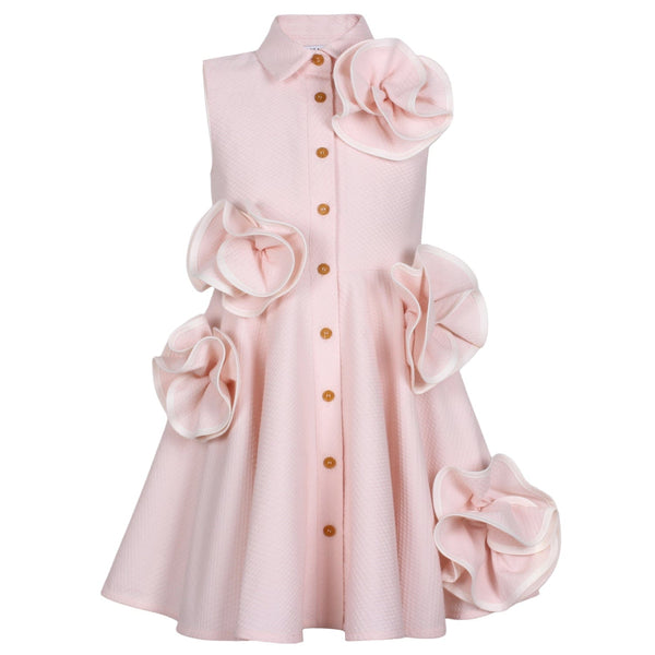 Pirouette Dress Pink Dotty