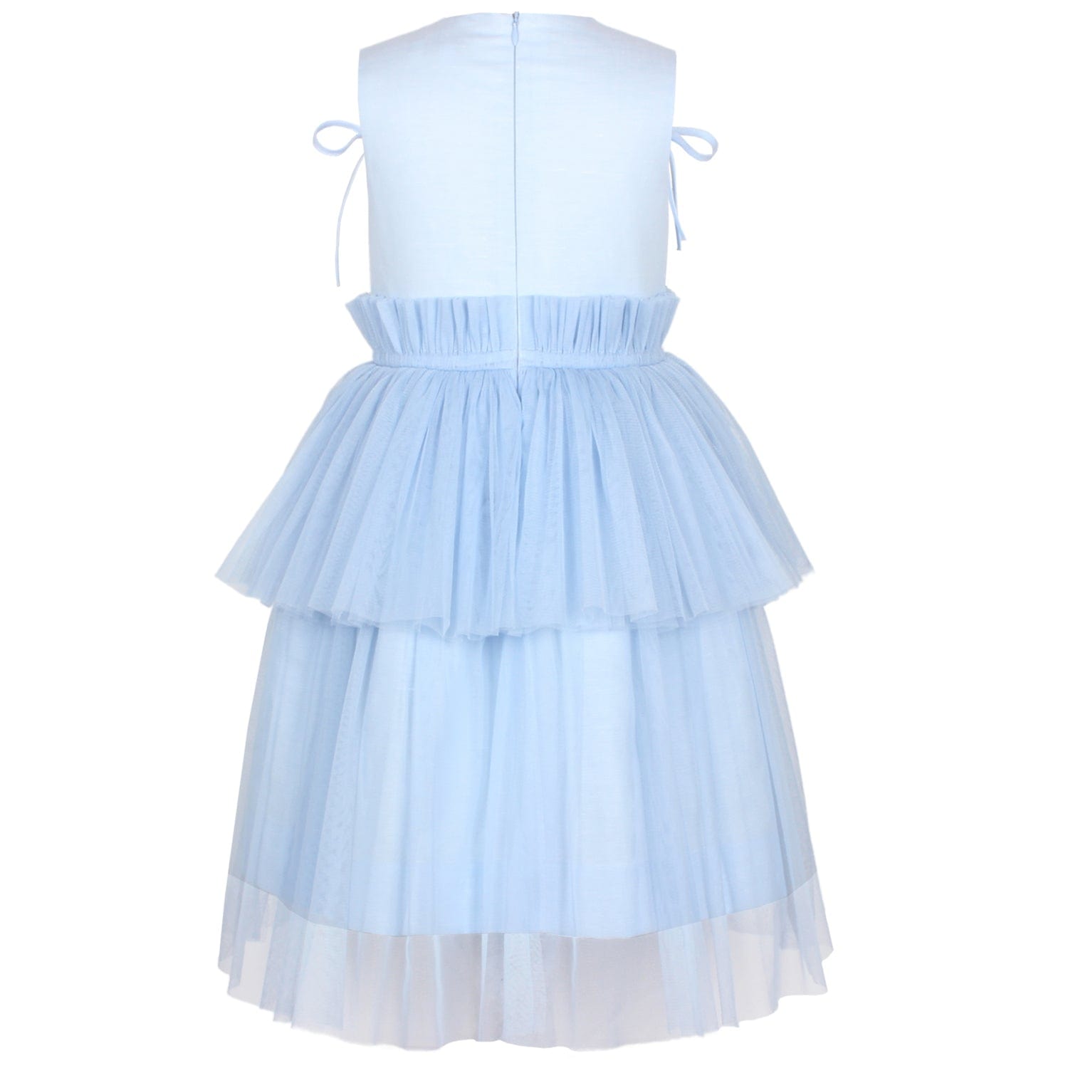 Princess Dress Blue Clouds