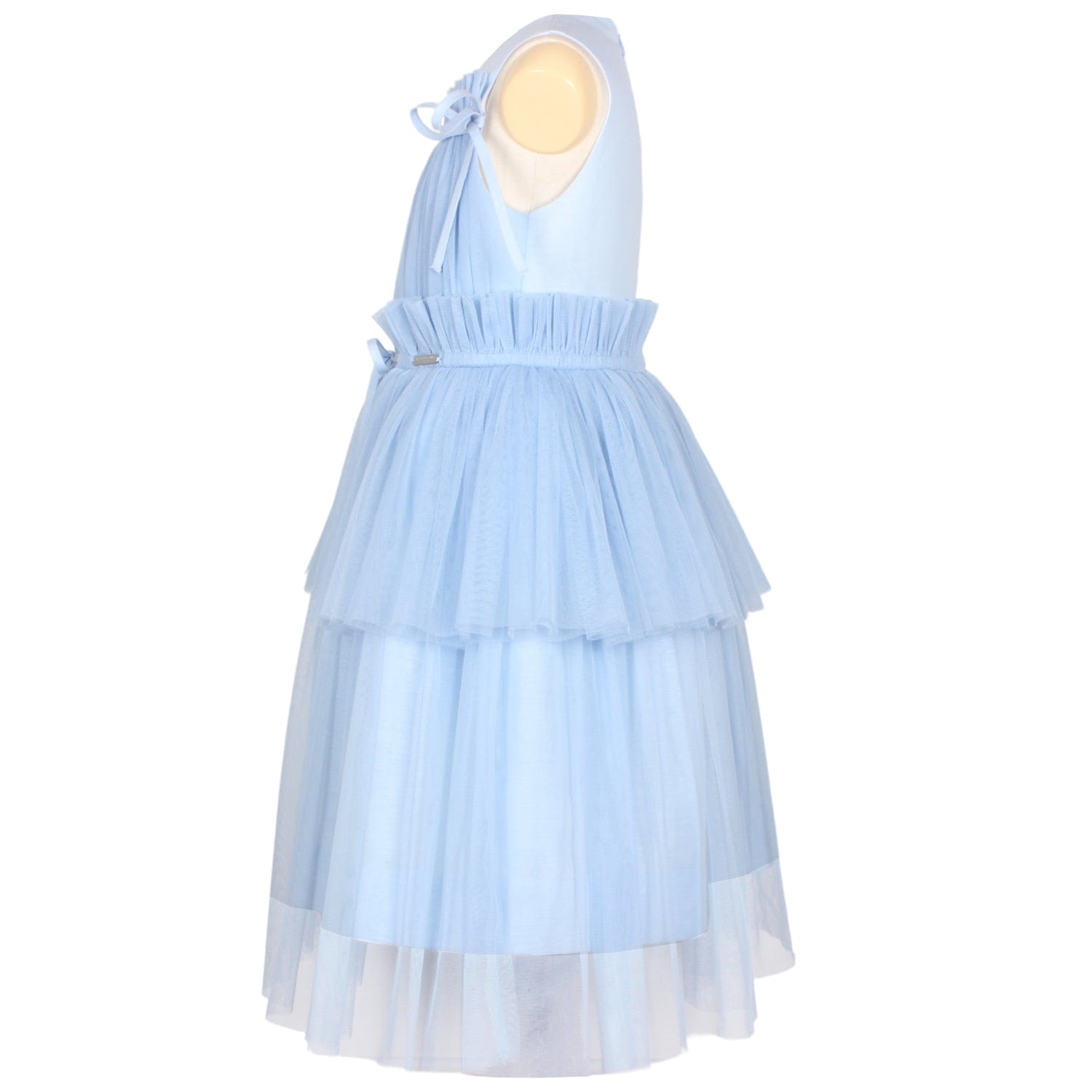 Princess Dress Blue Clouds