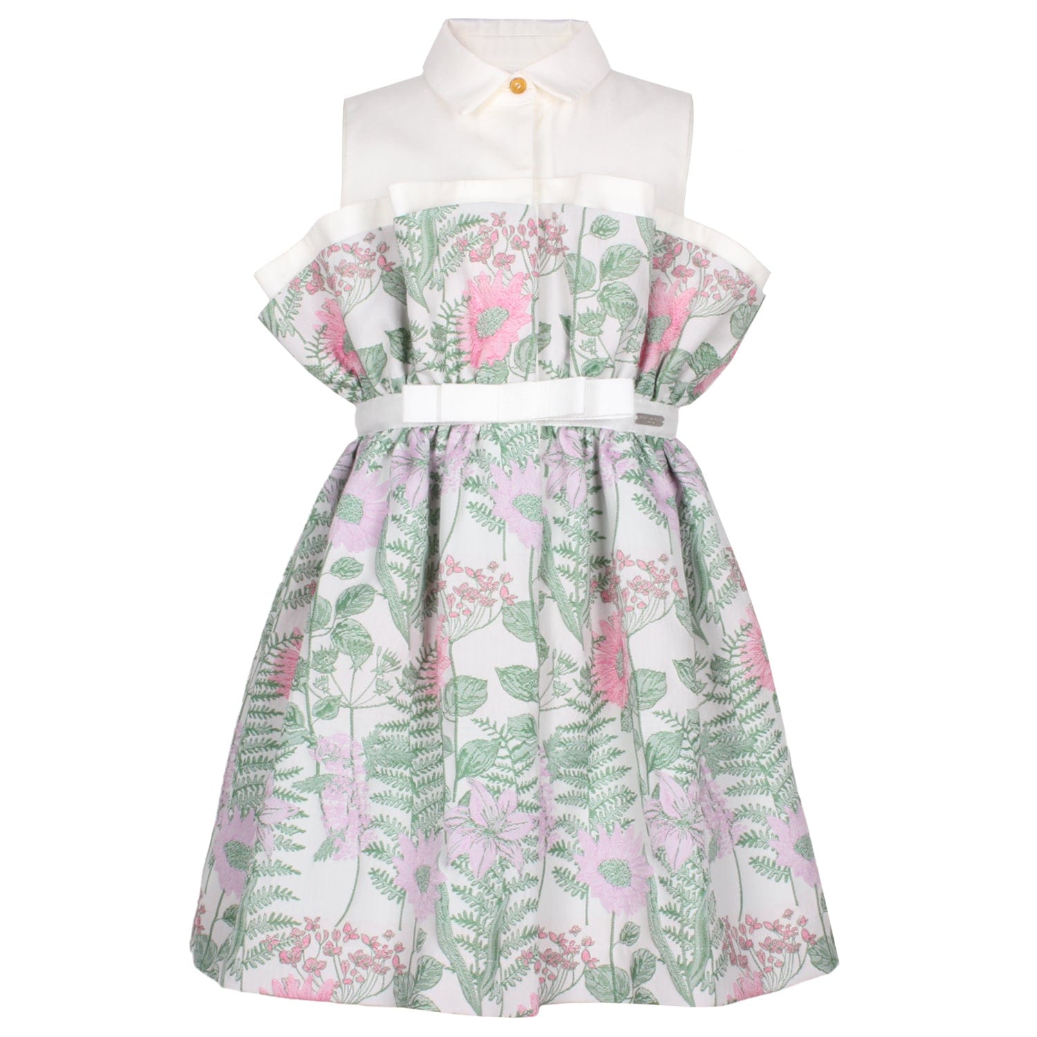 Romana Dress Enchanted Forest Jacquard