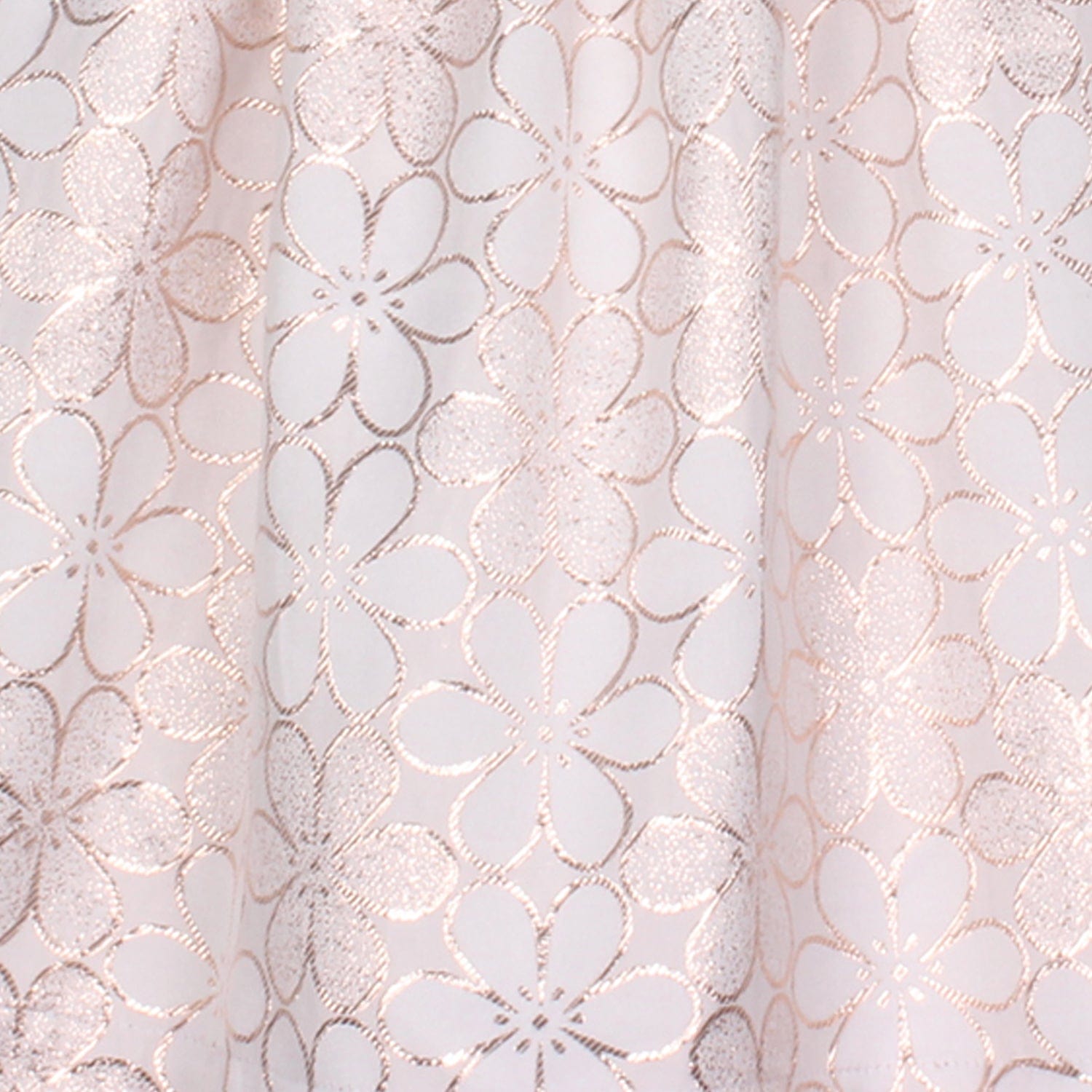 Ray Of Light Dress Rose Gold Flowers