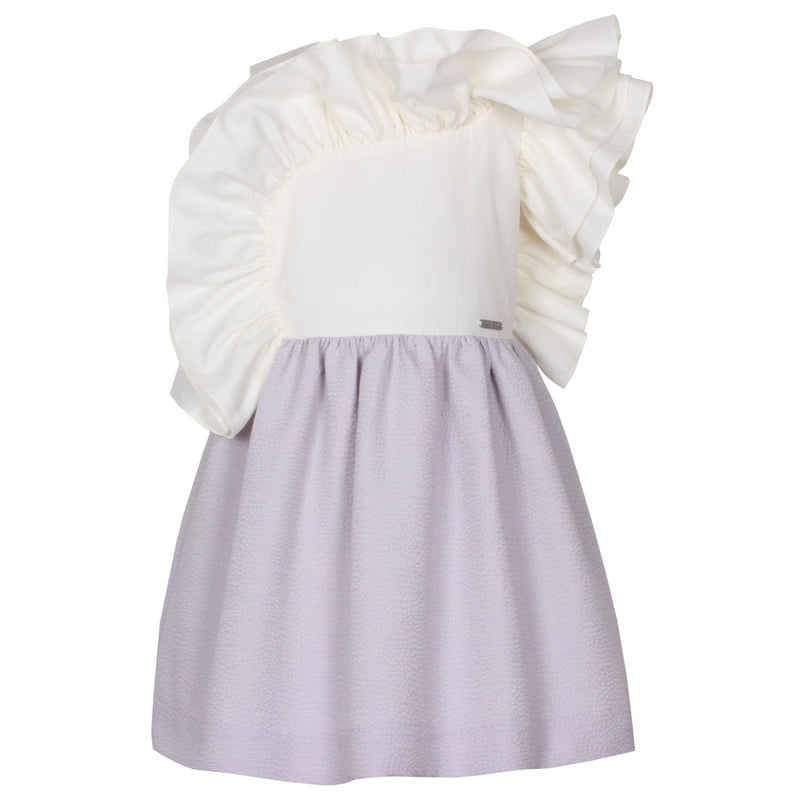 Solstice Dress Lilac Texture