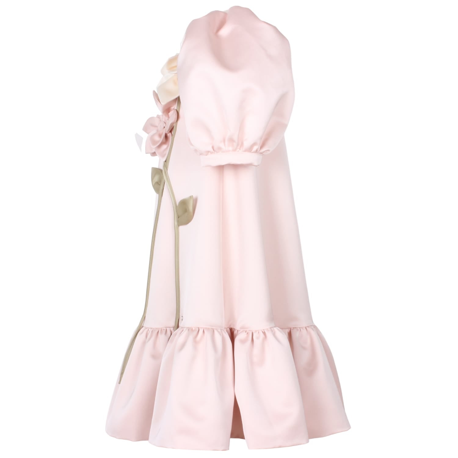 Walk In The Park Dress Pink Satin 6YRS SAMPLE