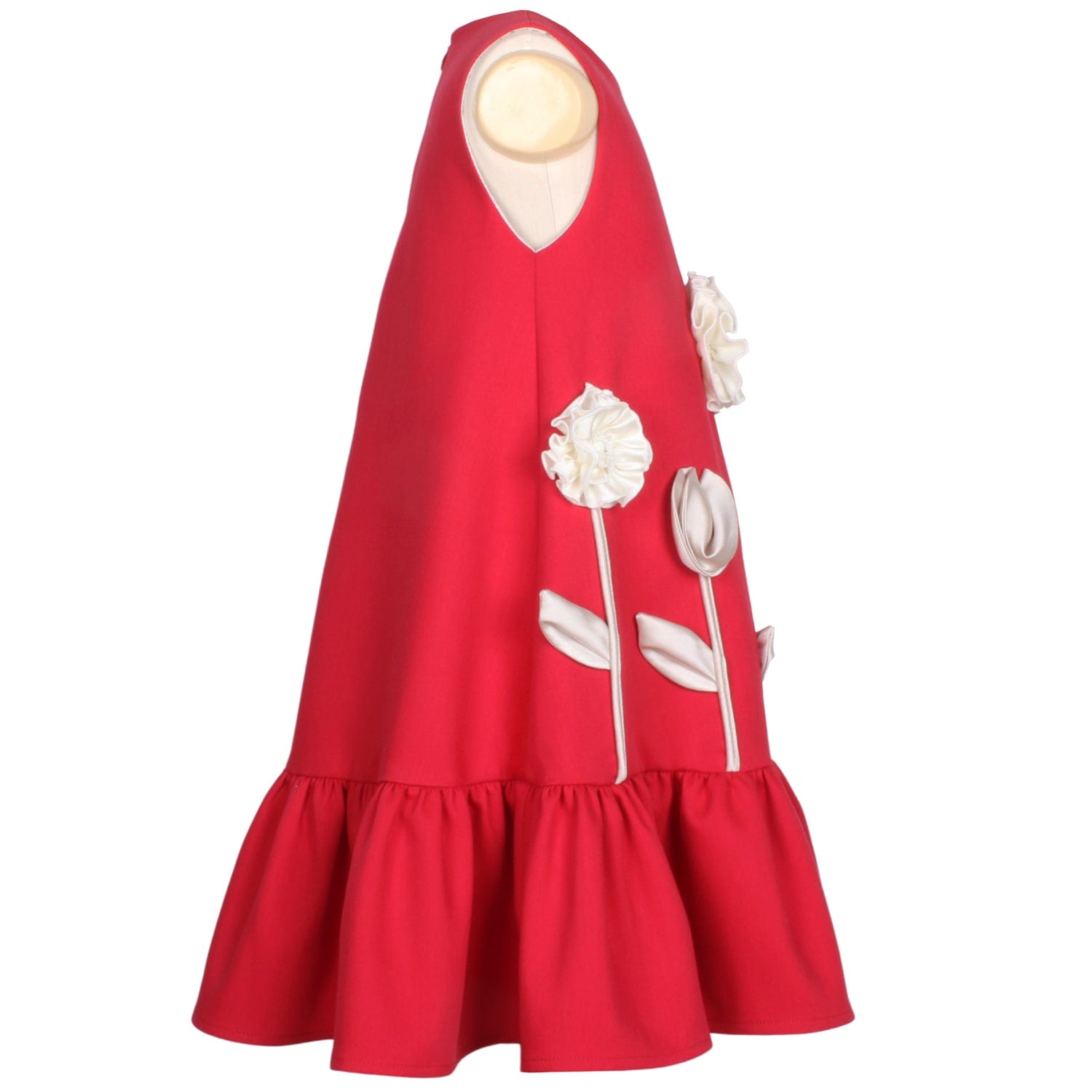 Walk In The Park Dress Royal Red