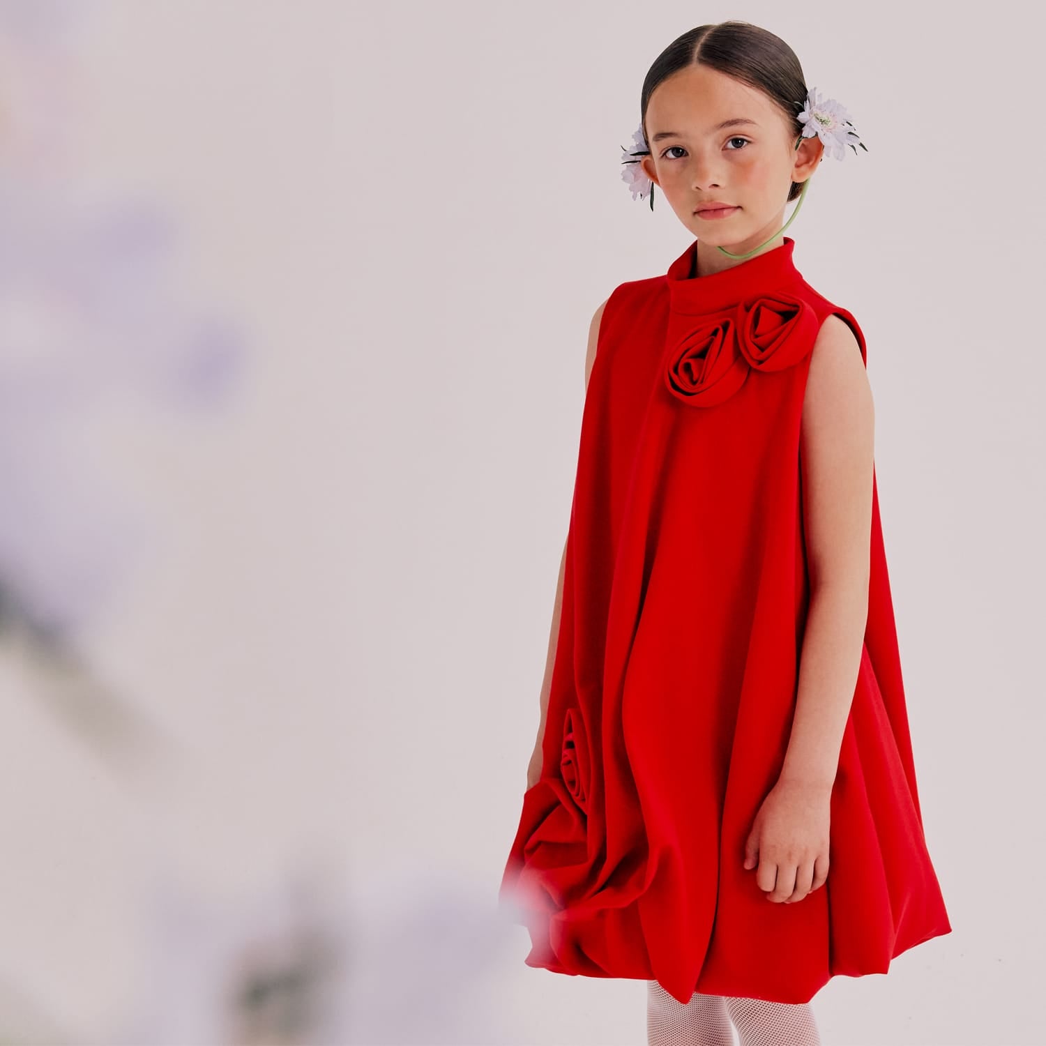 Whisper Dress Royal Red