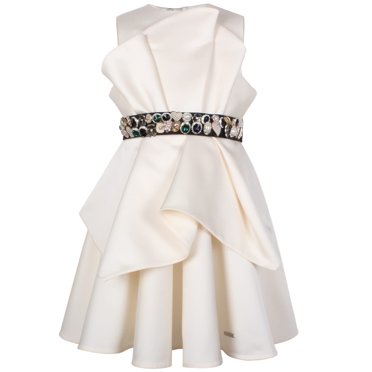 Wind And Dew Dress Creme Satin