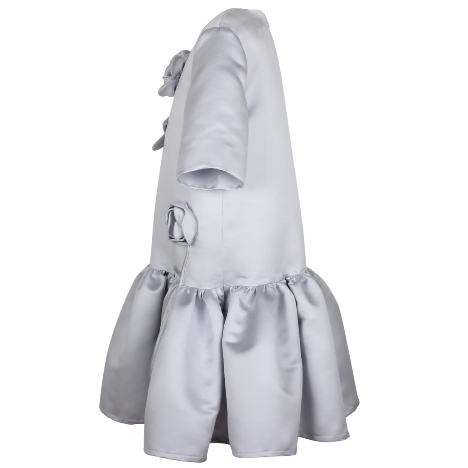 Zynnia Dress Blue Satin