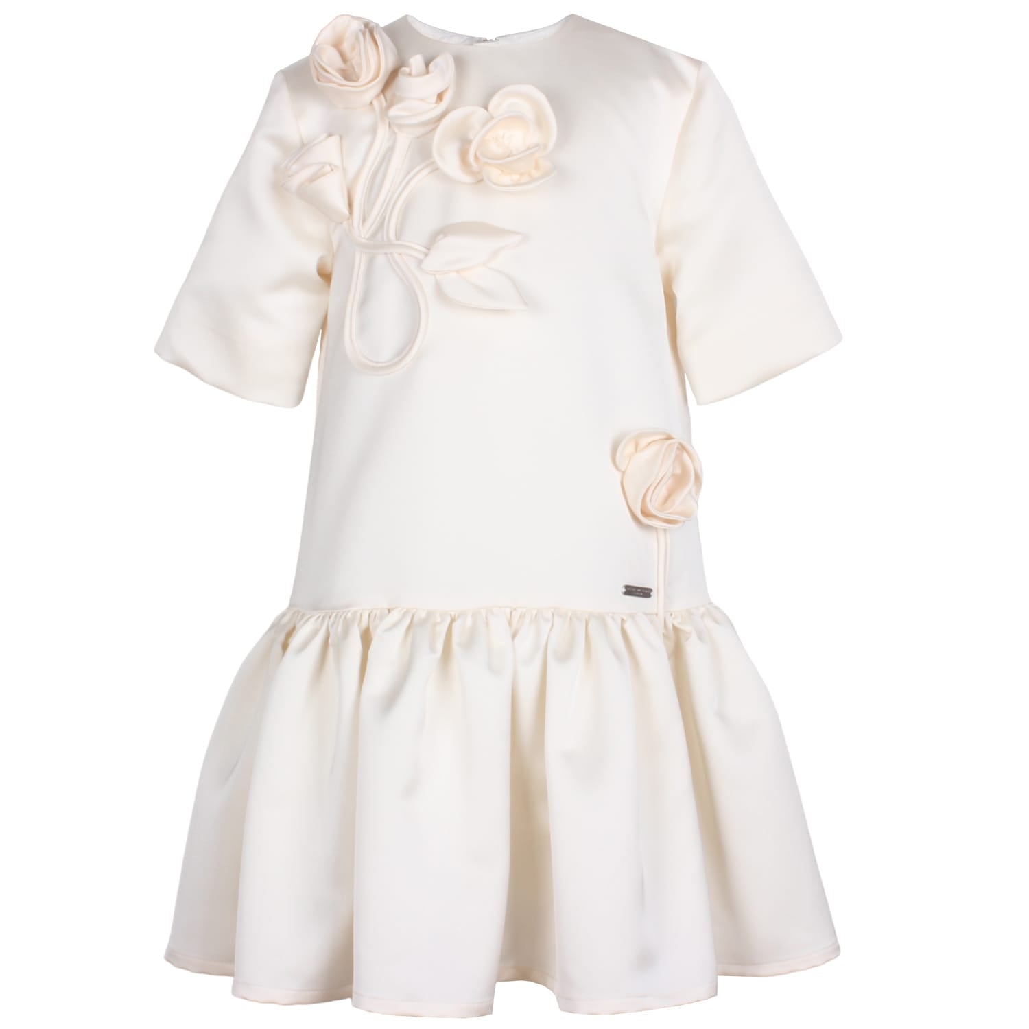 Zynnia Dress Creme Satin