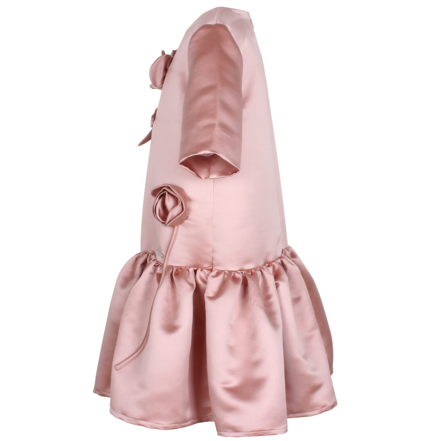 Zynnia Dress Rose Pink Satin