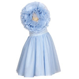 Tiffany Dress Blue Clouds