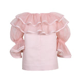 Harlequin Blouse Soft Pink