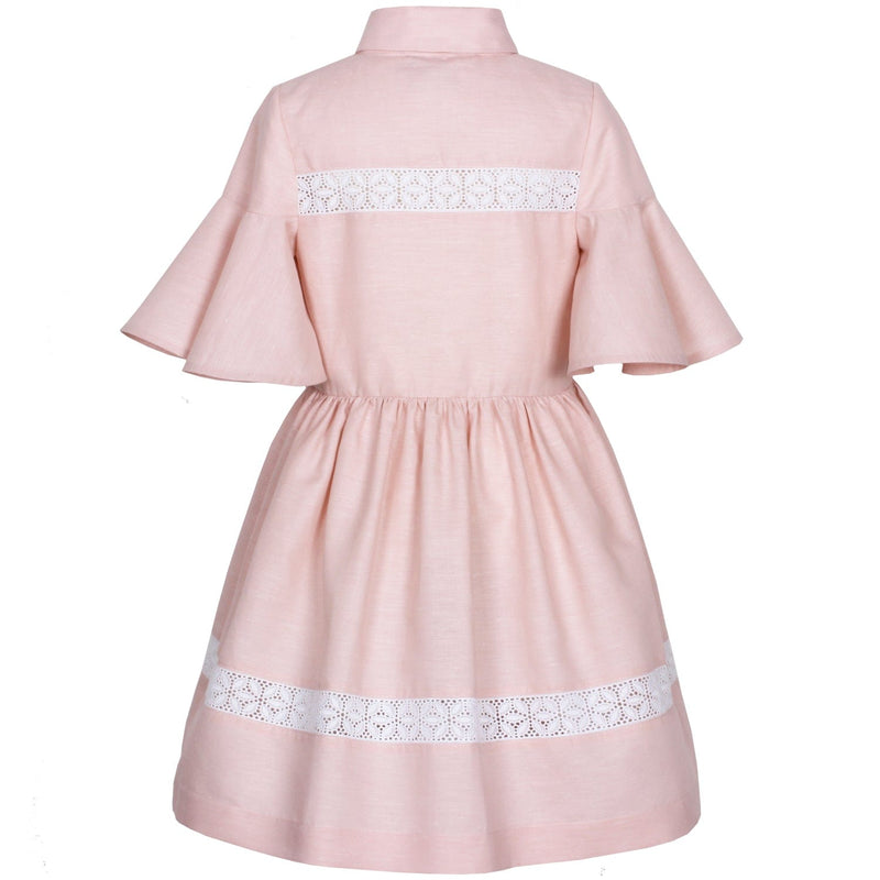 Big Sister Dress Soft Pink