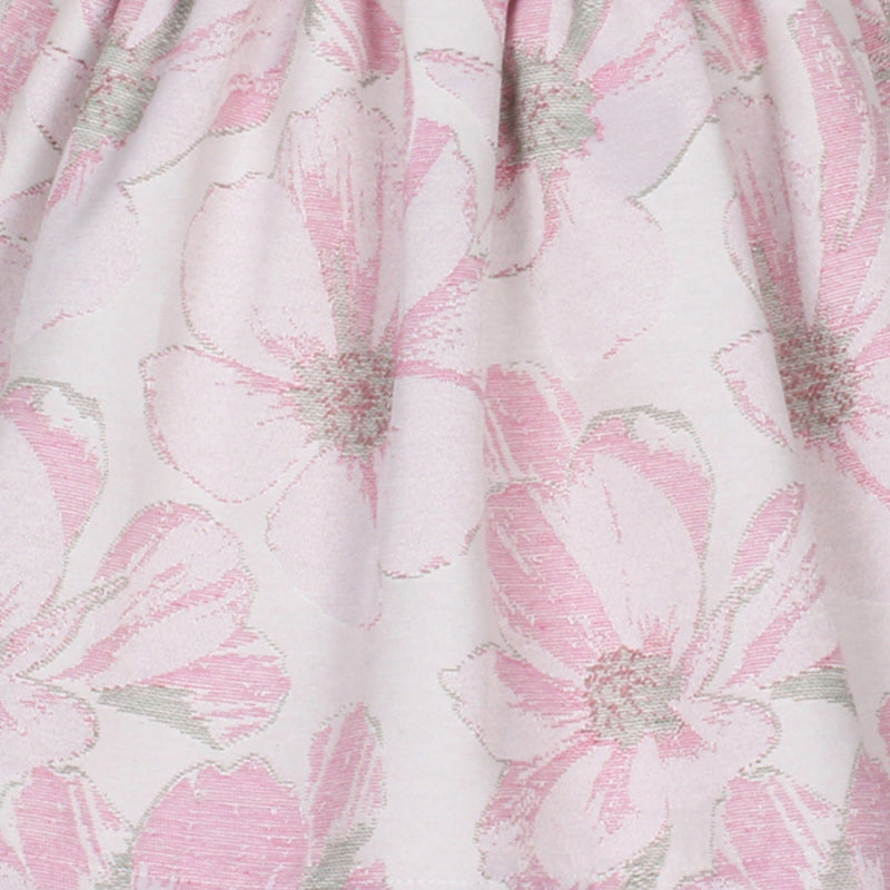 Katlyn Dress Pink Floral Jacquard